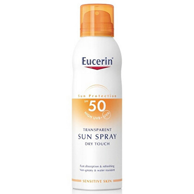 Eucerin - Transparentní sprej na opalování Dry Touch SPF 50 200 ml