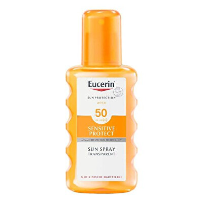 Eucerin - Transparentní sprej na opalování SPF 50 (Sun Clear Spray) 200 ml