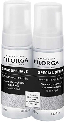 Filorga - Sada čisticích a odličovacích pěn s hydratačním účinkem 2 x 150 ml