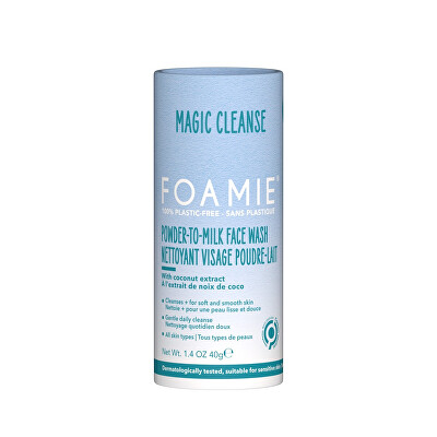 Foamie - Mycí pudr na obličej Powder to Milk (Face Wash Magic Cleanse) 40 g