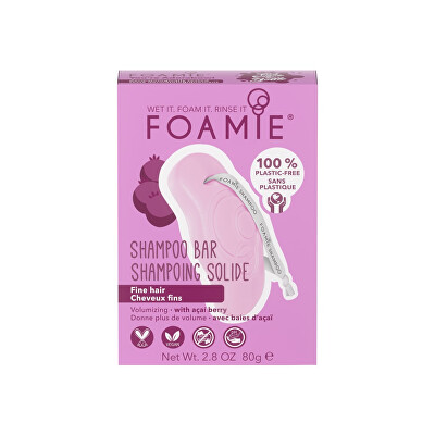 Foamie - Šampon pro objem jemných vlasů You`re Adorabowl (Shampoo Bar) 80 g
