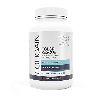 Foligain - Color Rescue Supplement For Graying Hair proti šedivění vlasů 60 tbl.
