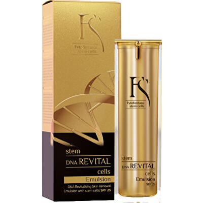 Fytofontana - DNA Revital Emulsion - Emulze s kmenovými buňkami na obnovu pokožky a revitalizaci DNA SPF 25 30 ml