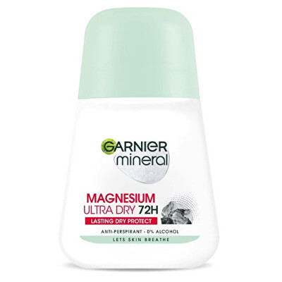 Garnier - Antiperspirant roll-on pro ženy s magnéziem (Magnesium Ultra Dry) 50 ml