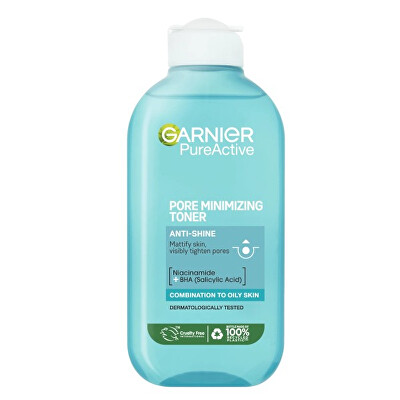 Garnier - Čisticí tonikum proti lesku a rozšířeným pórům Pure 200 ml