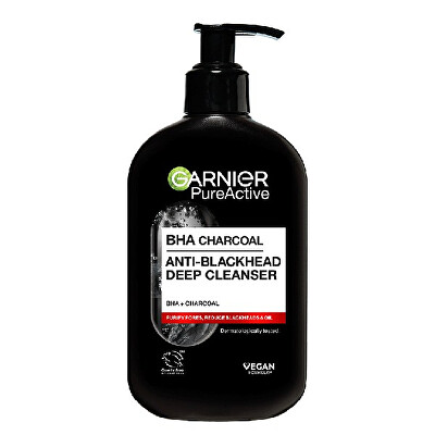 Garnier - Čisticí gel proti černým tečkám (Charcoal Cleansing Gel) 250 ml