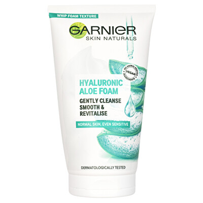 Garnier - Čisticí pleťová pěna Skin Naturals (Hyaluronic Aloe Foam) 150 ml