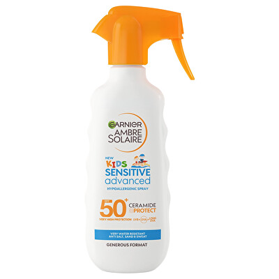 Garnier - Dětský ochranný sprej SPF 50+ Kids Sensitive Advanced (Protection Spray) 270 ml