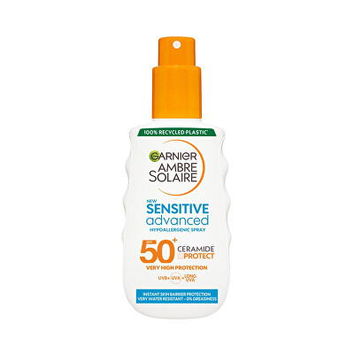 Garnier - Sprej na opalování SPF 50 Sensitive Advanced Spray 150 ml
