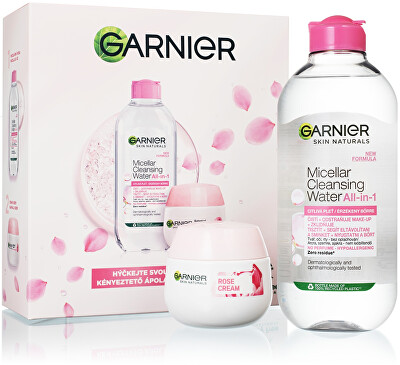 Garnier - Dárková sada péče pro citlivou pleť Skin Naturals Rose