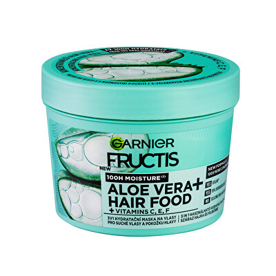 Garnier - Hydratační Aloe Vera maska pro normální až suché vlasy (Hair Food) 400 ml