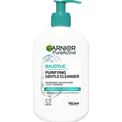 Garnier - Hydratační čisticí gel proti nedokonalostem pleti Pure Active (Hydrating Deep Cleanser) 250 ml