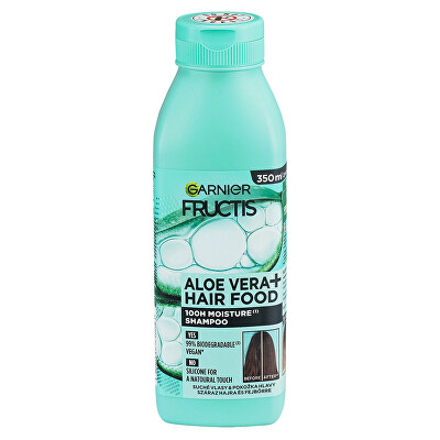 Garnier - Hydratační šampon pro normální a suché vlasy Fructis Hair Food (Aloe Vera Moisture Shampoo) 350 ml