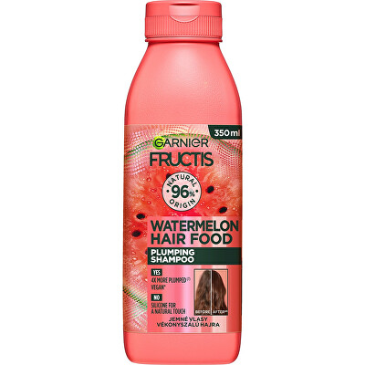 Garnier - Jemný šampon pro objem vlasů Fructis Hair Food (Watermelon Plumping Shampoo) 350 ml