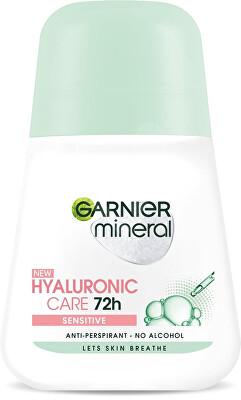 Garnier - Kuličkový antiperspirant Mineral Hyaluronic Ultra Care (Roll-on Antiperspirant) 50 ml