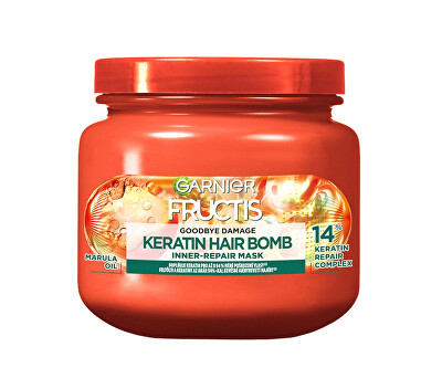 Garnier - Maska na vlasy Keratin Hair Bomb Inner-Repair Mask 320 ml