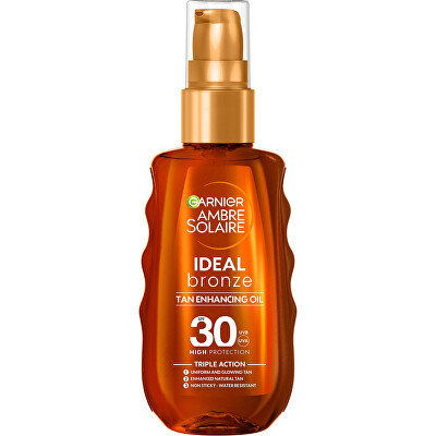 Garnier - Ochranný olej pro podporu opálení SPF 30 Ideal Bronze (Protective Oil) 150 ml 