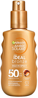 Garnier - Opalovací mléko ve spreji SPF 50 Ideal Bronze (Milk in Spray) 150 ml