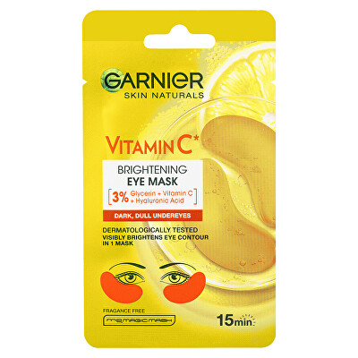 Garnier - Rozjasňující oční maska Vitamin C (Brightening Eye Mask) 5 g