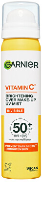 Garnier - Rozjasňující pleťová mlha SPF 50+ Vitamin C (Brightening Over Make-up UV Mist) 75 ml
