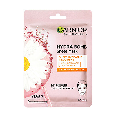 Garnier - Mască de față textilă Moisture + Comfort (Sheet Mask) 28 g