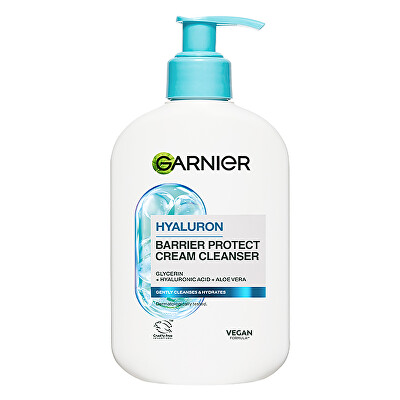 Garnier - Cremă de curățare calmantă Hyaluron (Barrier Protect Cream Cleanser) 250 ml