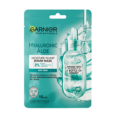 Garnier - Textilní pleťová maska s aloe vera Hyaluronic Aloe (Serum Tissue Mask) 28 g