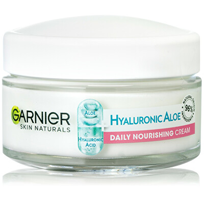 Garnier - Vyživující krém pro suchou a citlivou pleť Hyaluronic Aloe Cream 50 ml
