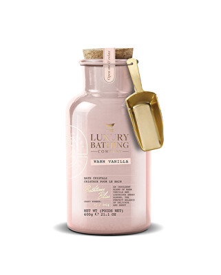 Grace Cole - Krystaly do koupele Vanilka (Bath Crystals) 600 g