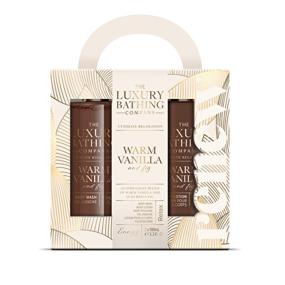 The Luxury Bathing Company - Dárková sada Vanilka 3 ks