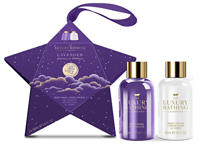 The Luxury Bathing Company - Dárková mini sada tělové péče Levandule 2 ks