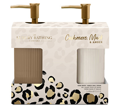 The Luxury Bathing Company - Dárková sada péče o ruce Kašmír, Mošus & Ambra 2 ks