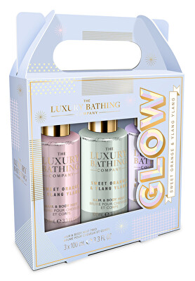 The Luxury Bathing Company - Dárková sada Pomeranč & Ylang Ylang 3 ks