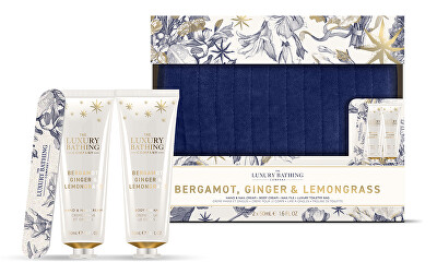 The Luxury Bathing Company - Dárková sada tělové péče Bergamot, Zázvor & Lemongrass 4 ks