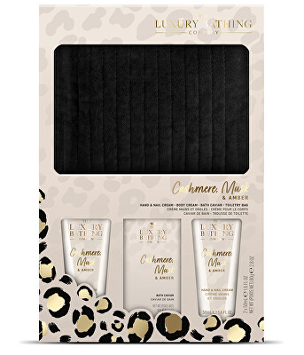 The Luxury Bathing Company - Dárková sada tělové péče Kašmír, Mošus & Ambra 4 ks