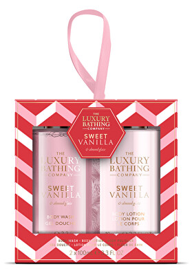 The Luxury Bathing Company - Dárková sada Vanilka & Mandle 3 ks