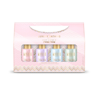 Grace Cole - Dárková sada mlh na tělo a vlasy Pomeranč & Ylang Ylang 4 ks