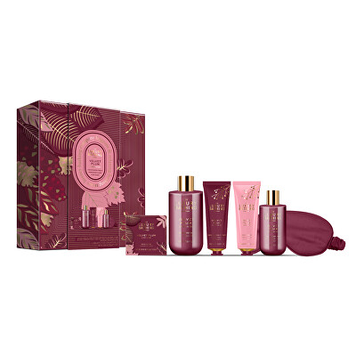 Grace Cole - Dárková sada péče o tělo Velvet Plum & Soft Suede 6 ks