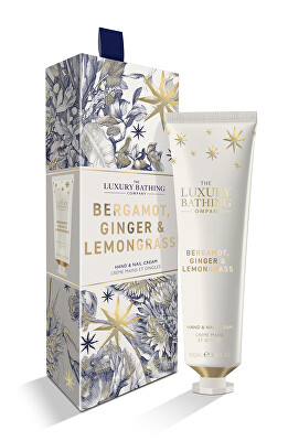 The Luxury Bathing Company - Krém na ruce a nehty Bergamot, Zázvor & Lemongrass (Hand & Nail Cream) 100 ml