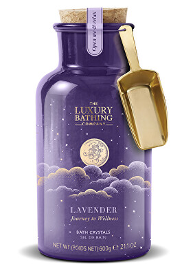 The Luxury Bathing Company - Krystaly do koupele Levandule (Bath Crystals) 600 g