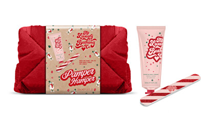 The Luxury Bathing Company - Mini dárková sada Vánoční cukrovinky, Kakao & Vanilka 2 ks