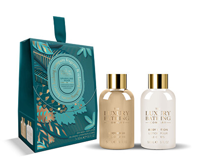 The Luxury Bathing Company - Dárková sada péče o tělo Hruška & Květ nektarinky 2 ks