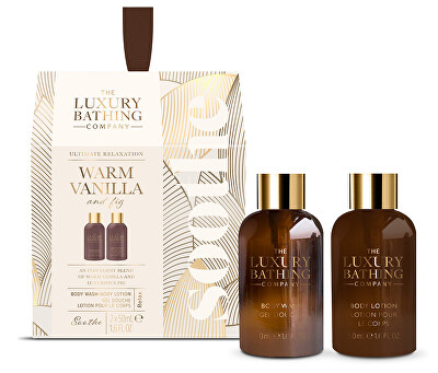The Luxury Bathing Company - Dárková sada koupelové péče Vanilka 2 ks