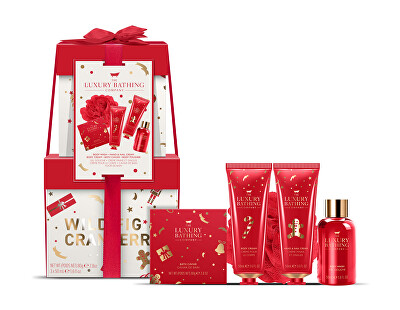 The Luxury Bathing Company - Dárková sada Fík & Brusinka 5 ks