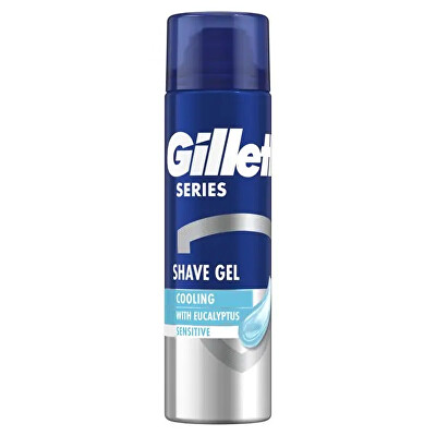 Gillette - Chladivý gel na holení Series Sensitive Eucalyptus (Cooling Shave Gel) 200 ml