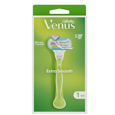 Gillette - Dámský holicí strojek Venus Extra Smooth + 1 hlavice