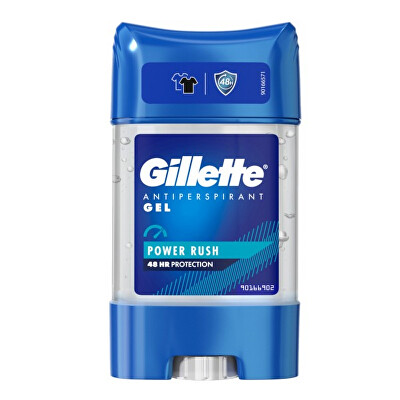 Gillette - Gelový antiperspirant pro muže Power Rush 70 ml