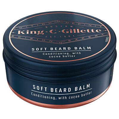 Gillette - Změkčující balzám na vousy King (Soft Beard Balm) 100 ml