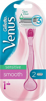Gillette - Holicí strojek Venus Sensitive Smooth + 2 hlavice
