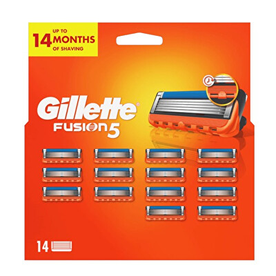 Gillette - Náhradní hlavice Fusion Manual 14 ks